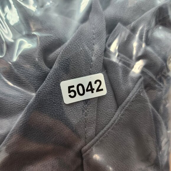 Womens Gray Dainty Hooligan Wrap Front Cami Tank Top V Neck Size L - Picture 12 of 13